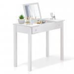 Width 40cm MDF Panel Makeup Dressing Tables E1 With Mirror Stool for sale