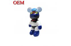 China 3D PVC Character Cartoon Figure Keychain Custom Design Plastic Figurine  Keychain Toy supplier