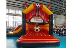 China 0.55mm PVC Jumping Castle Inflatable Bouncer Slide supplier
