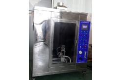 China Electric Horizontal Flammability Testing Equipment UL 94 Plastic Materials Tester supplier