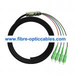 Carrier SC UPC Waterproof Pigtail Cable Single Mode Fiber Jumper Pigtail