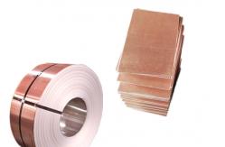 China High Extensibility Copper Clad Steel Sheet , Copper Clad PCB Sheet supplier