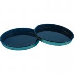 0.22mm Flat Black Metal Paper Can Tinplate Lid