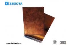 China Strong Structure Nickel Clad Copper Sheet For Automobile / New Energy Industry supplier