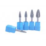 Rotary Cutter Tungsten Carbide Drill Bits Tree Shape For Machining Iron for sale