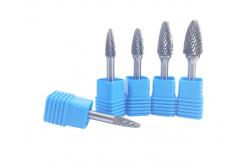 China Rotary Cutter Tungsten Carbide Drill Bits Tree Shape For Machining Iron supplier