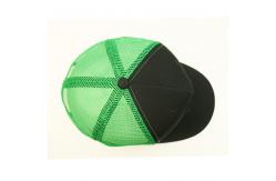 China Curved Brim 5 Panel Trucker Cap With Custom Logo Embroidered Patches supplier
