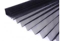 China 15mm width Fold Waterproof Door 5x2.5m Security Fly Screen Mesh supplier