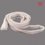 Color Code Duplex Lifting Pulley Polyester Flat Webbing Sling 25mm 300mm 1T for sale