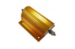 China 100W Led Load Resistor Aluminum Housed Wirewound For Railway Sector supplier