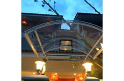 China Rainbow Polycarbonate Canopy For Window supplier