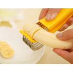 Stainless Steel Banana Chips Slicer 18 * 5 * 3cm Vegetable Choppers Custom Color for sale