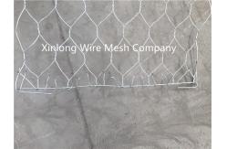 China High Strength Gabion Wire Mesh Gabion Rock Wall Cages For Flood Control supplier