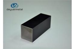 China T4 Alloy 6063 6061 extruded aluminum square tube With ISO9001 Certificated supplier