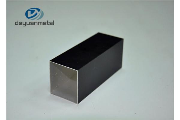 T4 Alloy 6063 6061 extruded aluminum square tube With ISO9001 Certificated