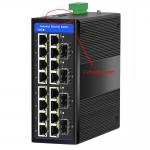 20 Port Gigabit Din Managed Switch Layer 2 Based 4 SFP Slots Support Ring ERPS for sale