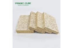 China Interior Decorative Hexagon Wood Wool Fiber Acoustic Wall Panel supplier
