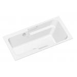 Built in Rectangle Freestanding Bathtub 140L L1705×W805×H600mm for sale