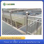 Heavy Duty Galvanised Steel Grid Grating Plate For Sewage Treatment Plant for sale