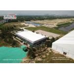 Aluminum Cube Clear Span Tents with Thermal Roof Cover for Office House for sale