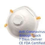 Non Woven Disposable Safety Mask Disposable Dust Respirators Customized Size for sale