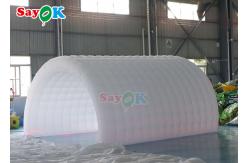 China Fire Proof Air Tight Event Inflatable Tunnel Tent With LED supplier