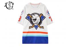 China Custom New York Death Adders Shirts , Hockey Jersey Woman Mid Sleeve Shirts supplier