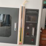 25mm Flammability Resistance Tester Vertical and Horizontal Flame Test Chamber