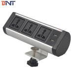 Audio System Use Desktop Power Outlet , Table Clamp Mount Power Outlet
