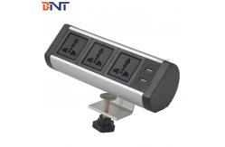 China Audio System Use Desktop Power Outlet , Table Clamp Mount Power Outlet supplier