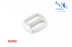 China High Standard Webbing Buckles Metal , Square 18mm Bag Slider Strap Adjuster supplier