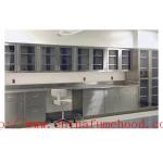 Waterproof  Mdular Science Lab Workstations / Stainless Steel Casework for sale