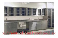 China Waterproof  Mdular Science Lab Workstations / Stainless Steel Casework supplier
