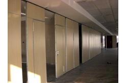 China MDF Moveable Operable Partition Wall Panels For Conference Room / Exhibition Hall supplier