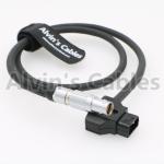 4 Pin Lemo FGK Female To D-Tap Power Cable For Canon Mark II C100 C500 for sale