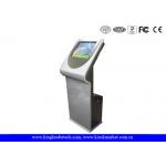 Modern Information Touch Screen Kiosk 19 Inch With SAW Touch Screen for sale