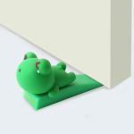 Non Phthalate PVC Frog Door Stopper Customized Size Animal Door Stopper for sale