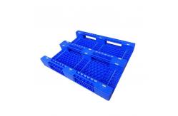 China ISO9001 Flat HDPE Plastic Pallets 100% Recyclable With Reinforcement Structure supplier