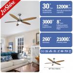 230V AC Motor Indoor 5 MDF Blades LED Ceiling Fan