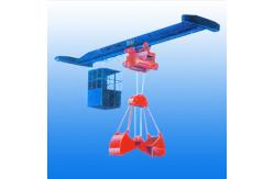 China 5 Ton Single Beam Overhead Crane Wireless Remote Control Grab Bucket supplier