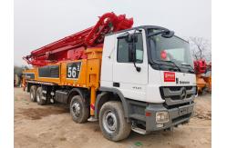 China 56M Putzmeister Concrete Pump Truck Redefining Construction Efficiency with Hydraulic Machining Process supplier