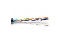 China FTP UTP SFTP Cat5e Network Cable , 305m CU CCA Lan Cable supplier