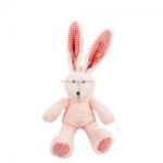 Long Ears Soft Plush Bunny Rabbit Toys For Kids Souvenir Gift Custom Stuffed Pink Toy for sale