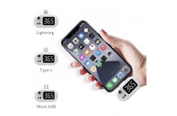 China Portable Mini 1-10cm Usb Smart Thermometer Mobile Phone Thermometer DC5V supplier