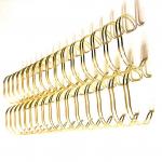 25 Sheets 1/4 Double Loop Hardback Wire Binding For Notebook / Calendar