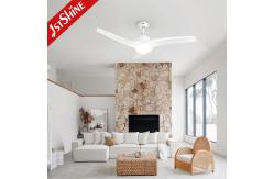 China DCF W186 52 Industrial ABS Blades Ceiling Fan With Led Light supplier