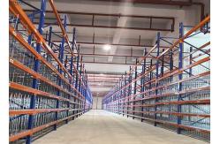 China High Strength Wire Pallet Rack High Capacity Storage With 700-1500mm Depth supplier