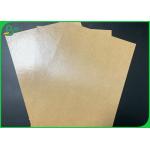 High Stiffness 300gsm Brown Kraft Paper With PE Coated For Making Lunch Box for sale