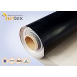 Abrasion Resistance Ptfe Fiberglass Cloth Chemical Resistant Waterproof For Oil And Gas Pipe Wrapping for sale