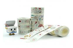 China No Residue Foil Washi Tape For Handicraft Scrapbook supplier